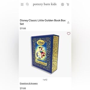 Disney Classic Little Golden Book Box Set